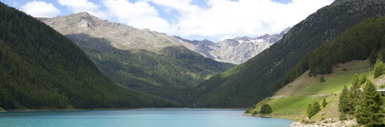 Vernago lake in Val Senales