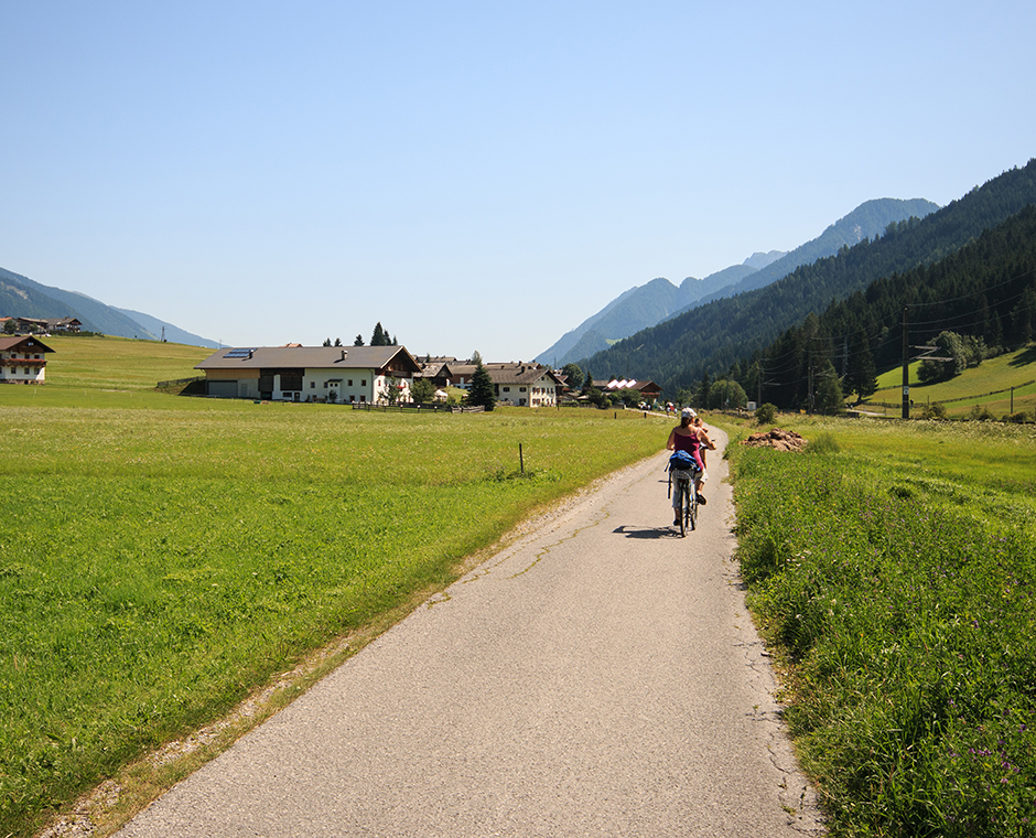 Radfahren im Pustertal am Kronplatz