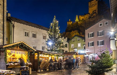 Christmas market in Chiusa