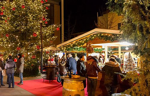 Christmas market in Tirolo, Egna and Caldaro