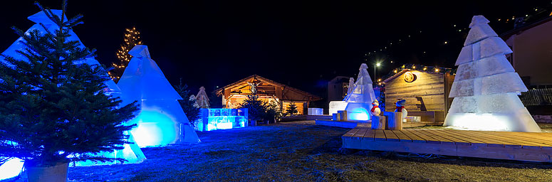Alberti di ghiaccio al Mercatino di Santa Cristina