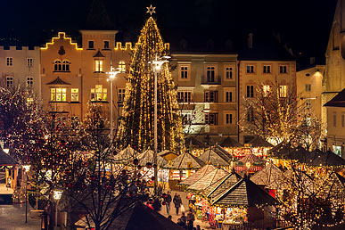 Albero di Natale a Bressanone