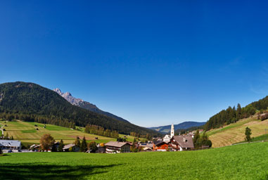 View of Sesto, in Alta Pusteria