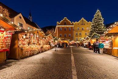 Typische Produkte am Weihnachtsmarkt Sterzing