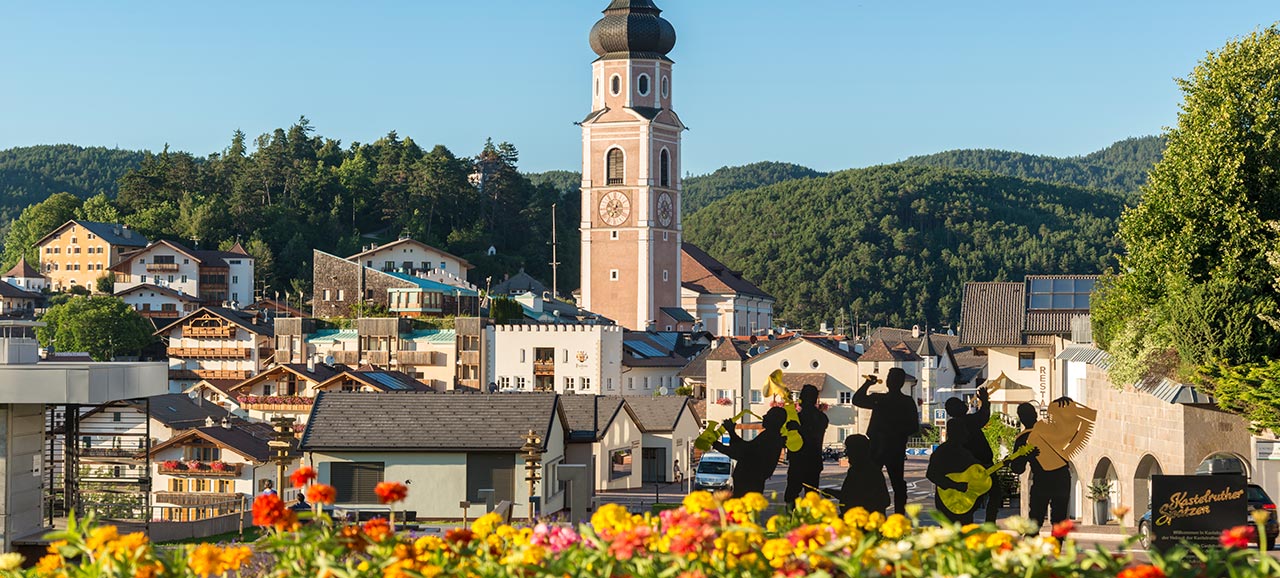 Das Dorf Kastelruth