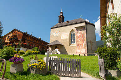 Die Kirche vom Hl. Georg in Taisten