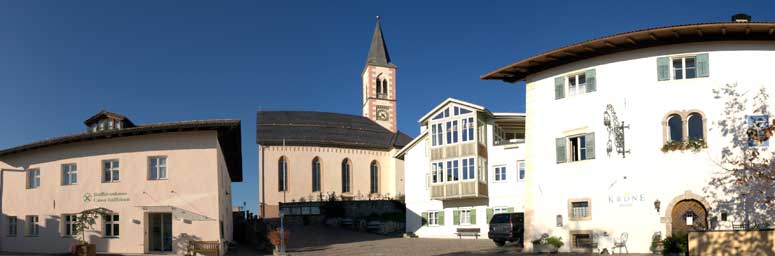 Aldino and the local architecture