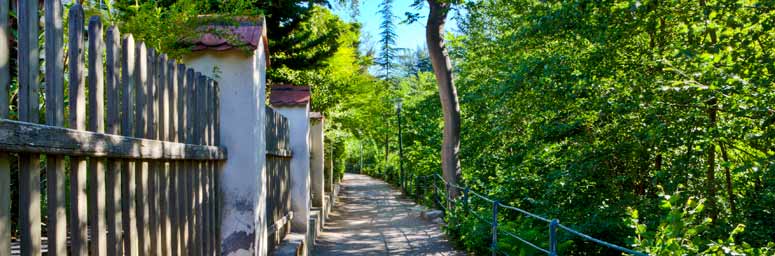 La passeggiata di Merano che porta in mezzo alla natura