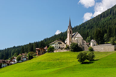 A small village of Val Casies