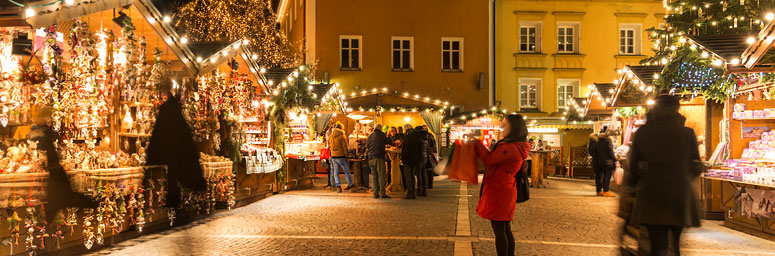 Passeggiare tra le casette del Mercatino di Vipiteno