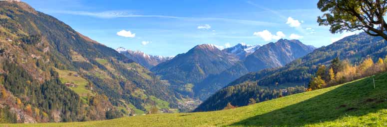 Das Sommerpanorama von Pfelders