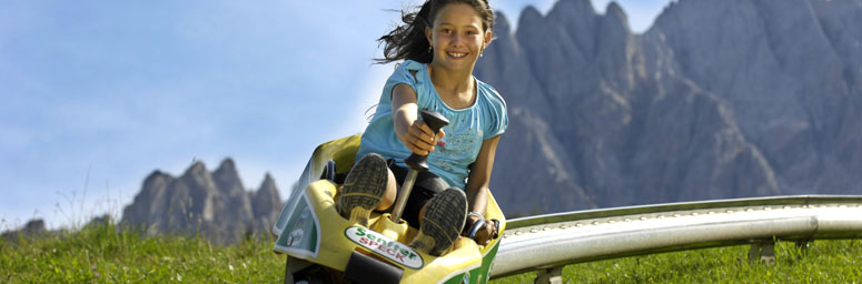 Der Funbob in Innichen, Hochpustertal