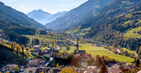 Il paese di San Leonardo in Passiria