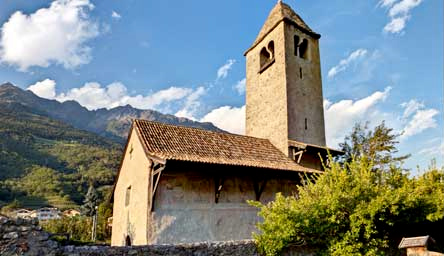 St. Prokuluskirchlein in Naturns, im Meraner Land