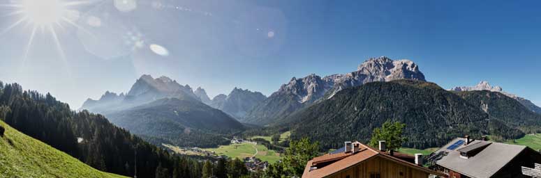 Die Sextner Sonnenuhr im Hochpustertal