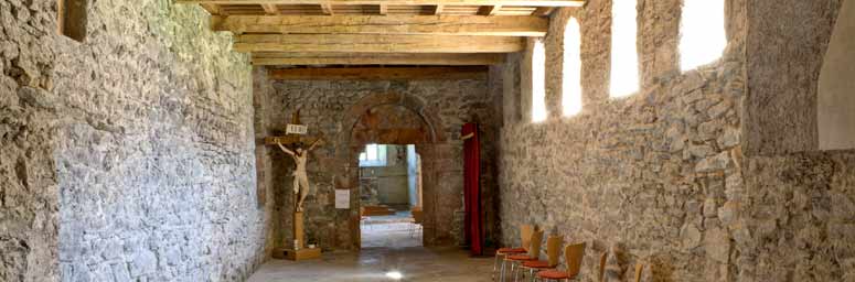 Corridoio interno del convento di San Giovanni a Tubre
