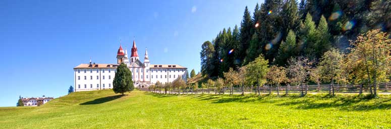 Pietralba in Val d'Ega, luogo di pellegrinaggio famoso