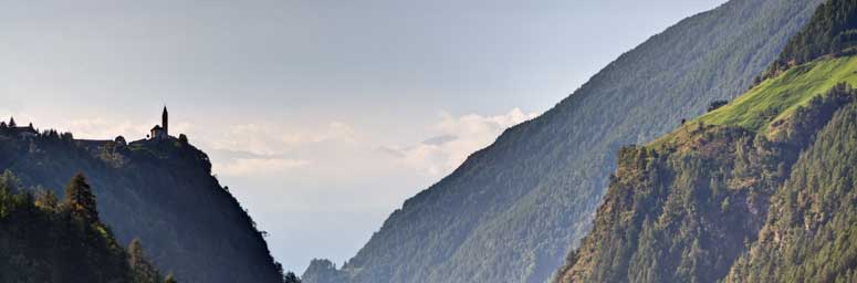 Il Monte Caterina che sovrasta la Val Senales