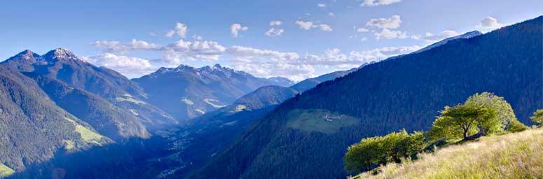 Ein Blick auf das Ultental