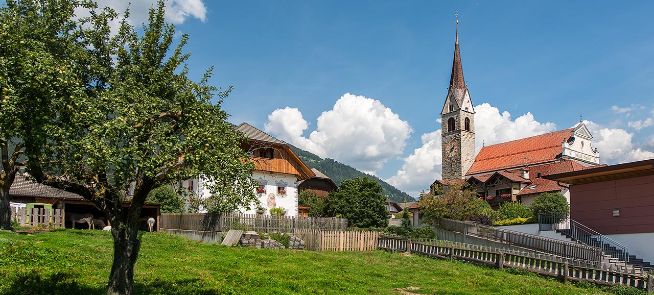 Die Ortschaft Pfalzen