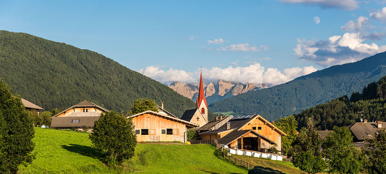 Das Dorf von Percha