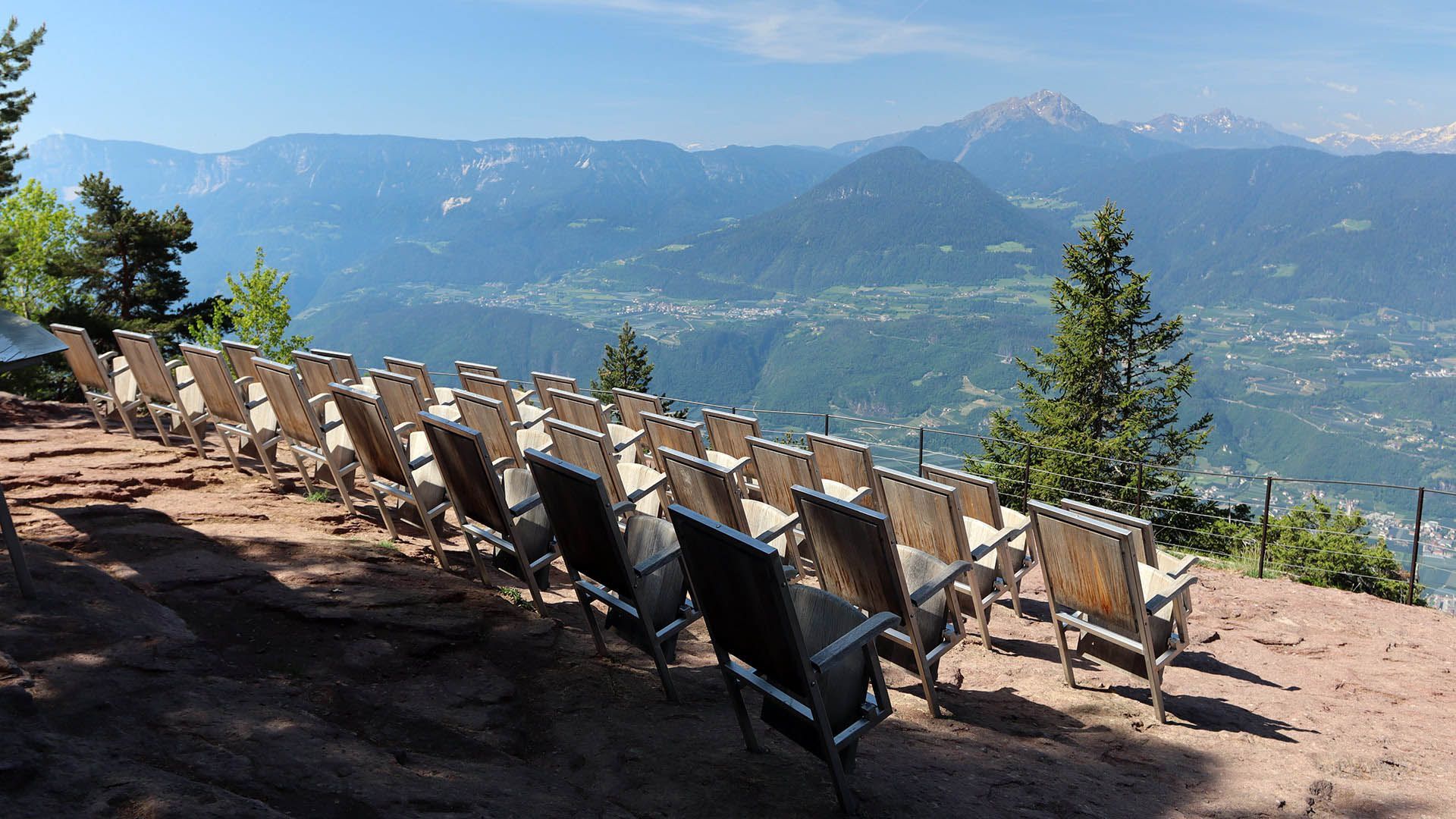 Hafling Vöran Knottnkino open-air cinema