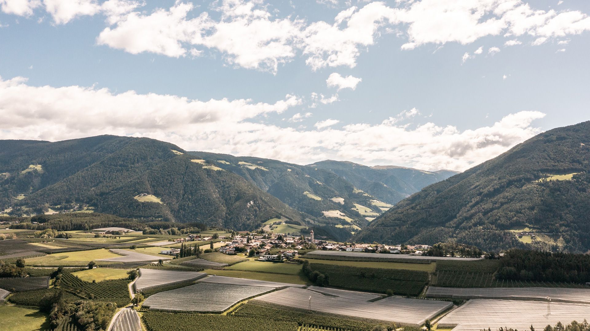 Vista panoramica gruppo delle Odle