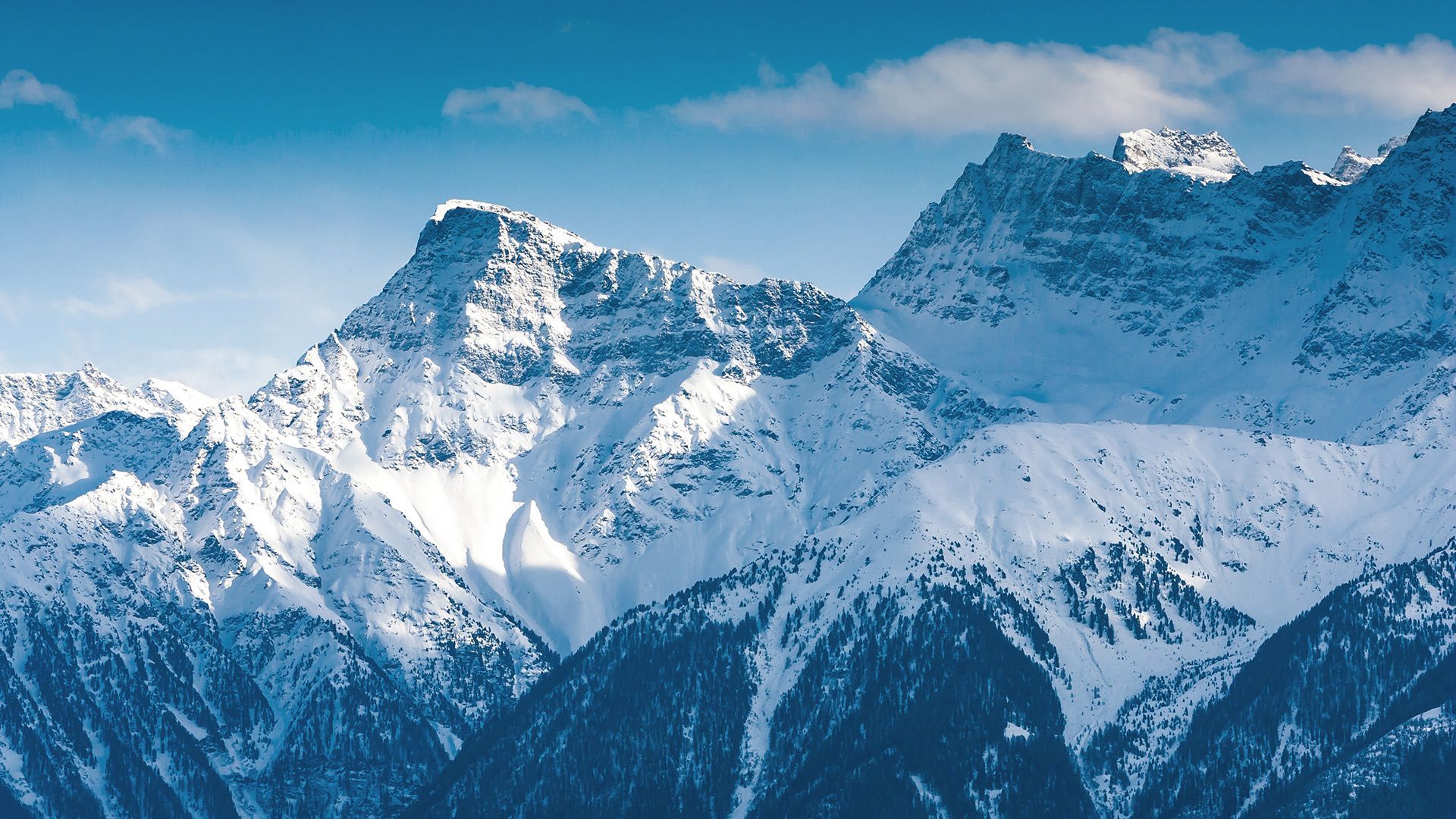Panoramic view of Val Venosta