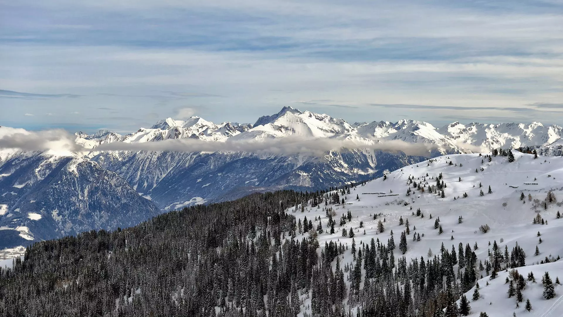 Panoramablick auf Ratschings
