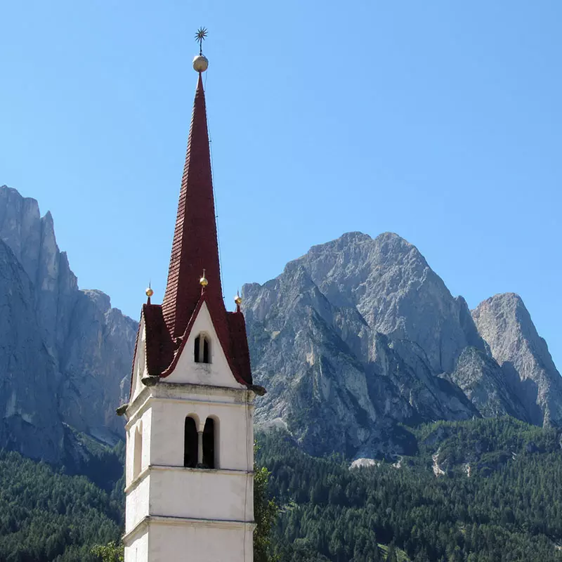 Maria Hilf Kirche in Seis am Schlern