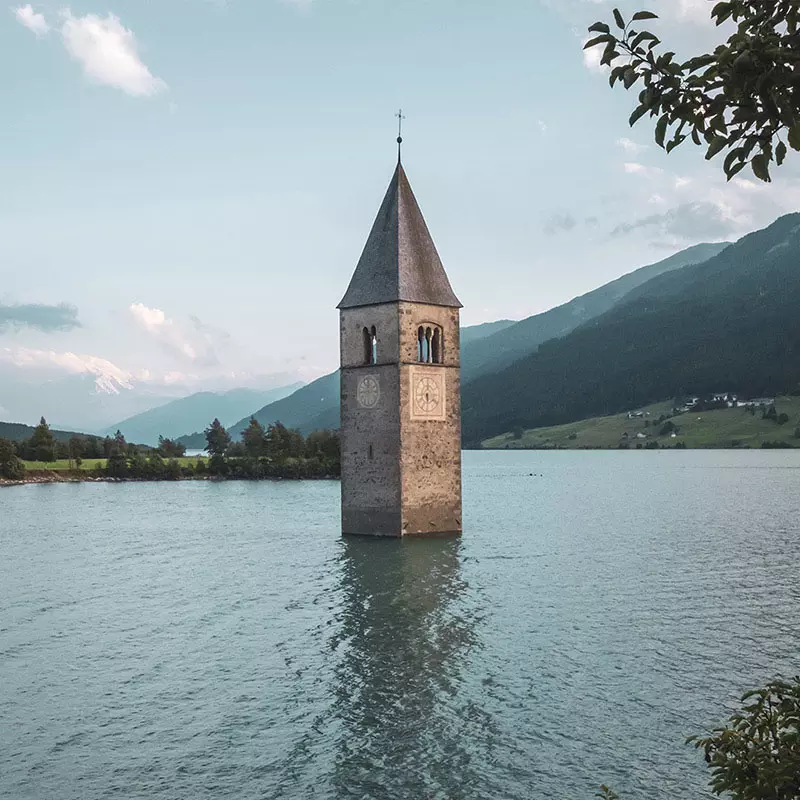 Radweg Reschen - Meran