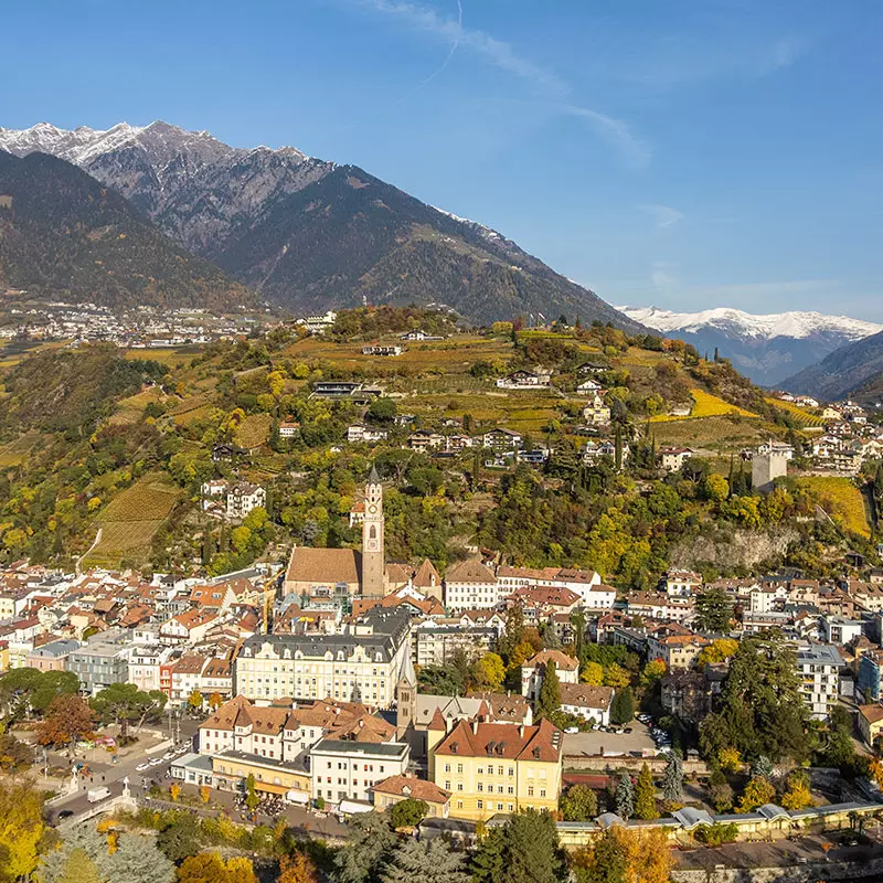 Die Promenaden in Meran