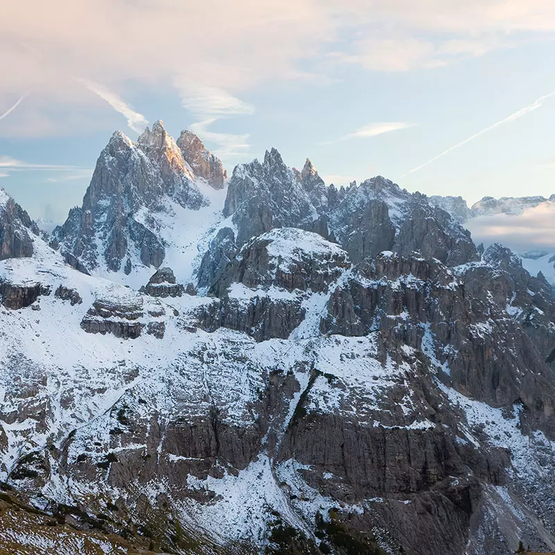 Winter im Hochpustertal - Drei Zinnen