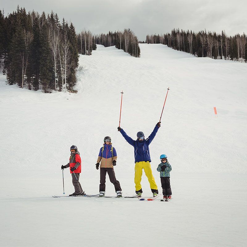 Skiing with Children