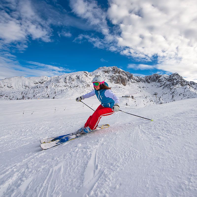 Skiing in South Tyrol