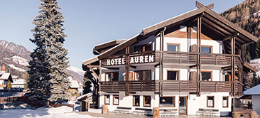 Winterfoto des Hotel Auren in St. Johann im Ahrntal