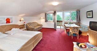 Komfort Doppelzimmer im Hotel Burggräfler in Tisens