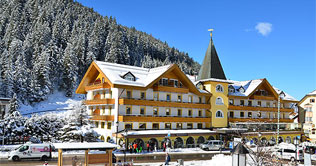 Inverno nella Val Gardena, all'Hotel Oswald