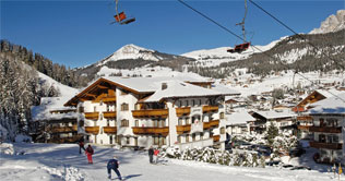 Übernachtung im Hotel Savoy in Wolkenstein in Gröden