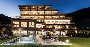 Das Ambiente im Natur Aktiv Hotel Lamm in Taufers in Münstertal