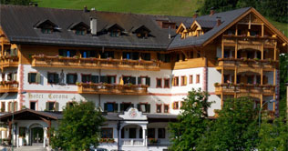 Wellness Hotel Corona in Al Plan am Fuße des Kronplatz